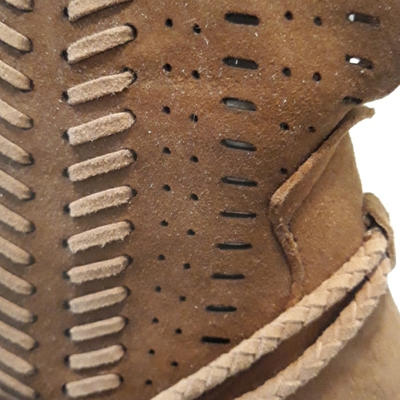 peep toe booties - Picture 7 of 8